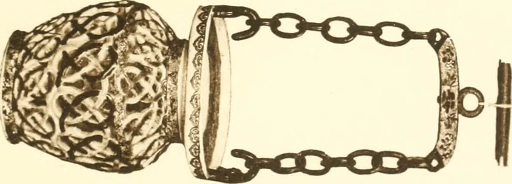 An illustration from A catalogue of Chinese porcelains collected by Mr. and Mrs. Charles P. Taft, Cincinnati, Ohio, with notes and illustrations, comp. and described by John Getz, 1904, leaf 154