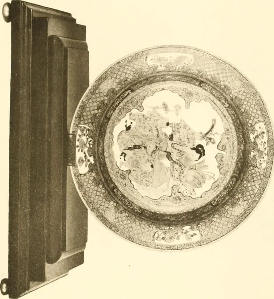 An illustration from A catalogue of Chinese porcelains collected by Mr. and Mrs. Charles P. Taft, Cincinnati, Ohio, with notes and illustrations, comp. and described by John Getz, 1904, leaf 174