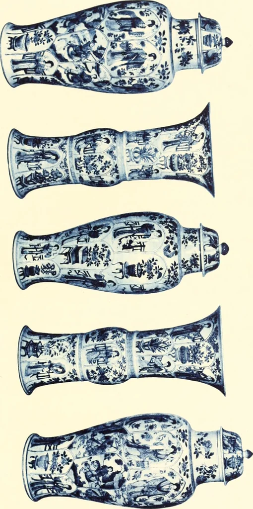 An illustration from A catalogue of Chinese porcelains collected by Mr. and Mrs. Charles P. Taft, Cincinnati, Ohio, with notes and illustrations, comp. and described by John Getz, 1904, leaf 84