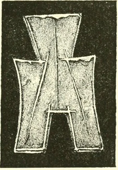 An illustration from Catalogue of Chinese coins from the VIIth cent. B. C., to A. D. 621. including the series in the Britis Museum, 1892, leaf 166