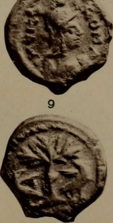An illustration from Catalogue of the coins of the Vandals, Ostrogoths and Lombards, and of the empires of Thessalonica, Nicaea and Trebizond in the British museum, 1911, leaf 468