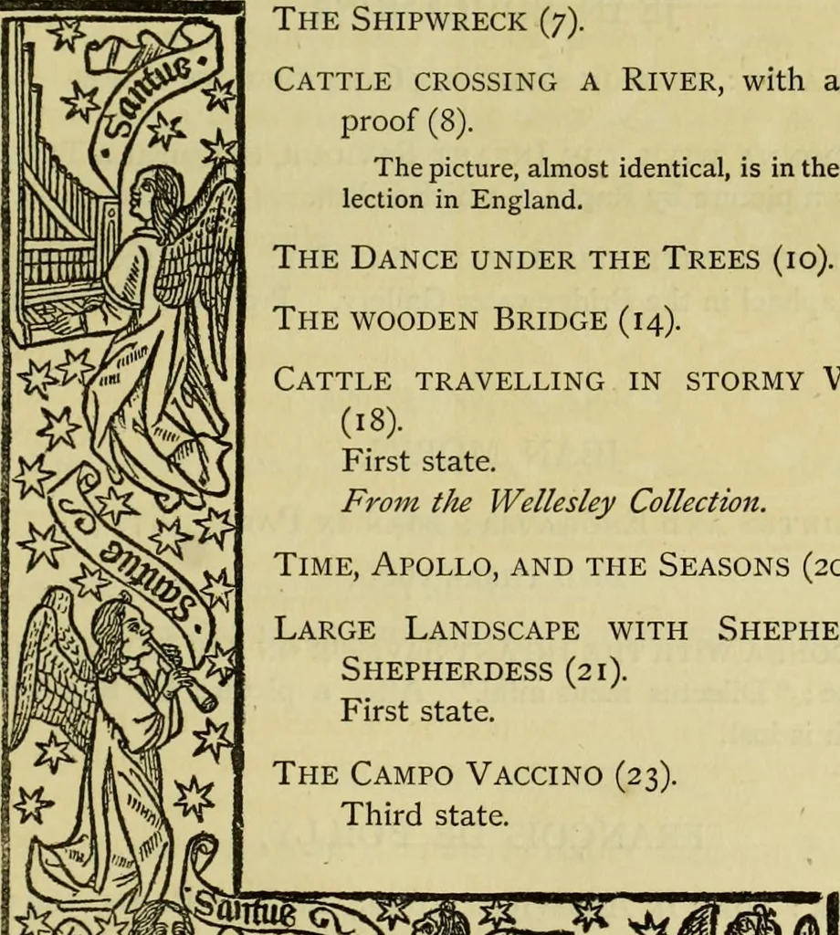 An illustration from Catalogue of a collection of engravings, etchings, and woodcuts, 1879, leaf 296
