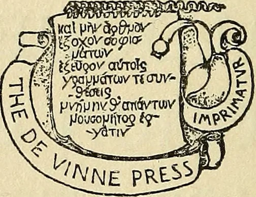 An illustration from Catalogue of a collection of engravings, etchings and lithographs by women, exhibited at the Grolier Club, April 12 to 27, 1901, 1901, leaf 9