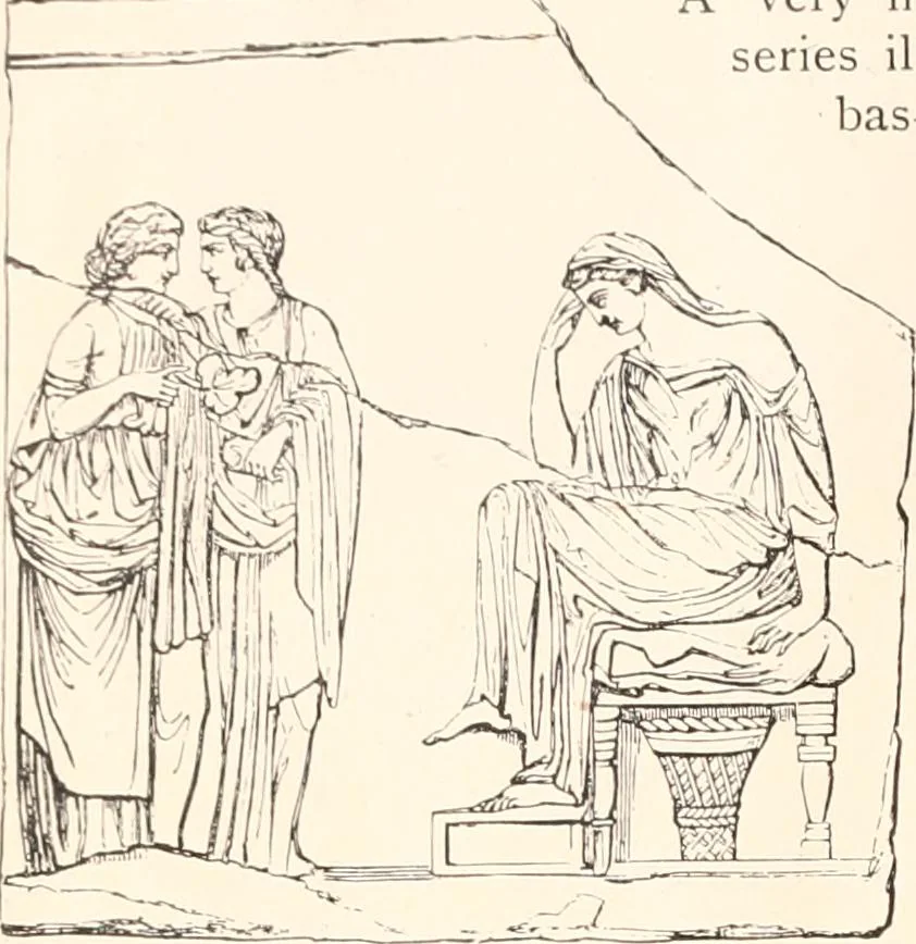 An illustration from A catalogue of a collection of plaques, medallions, vases, figures, &c., in coloured jasper and basalte :, 1901, leaf 33