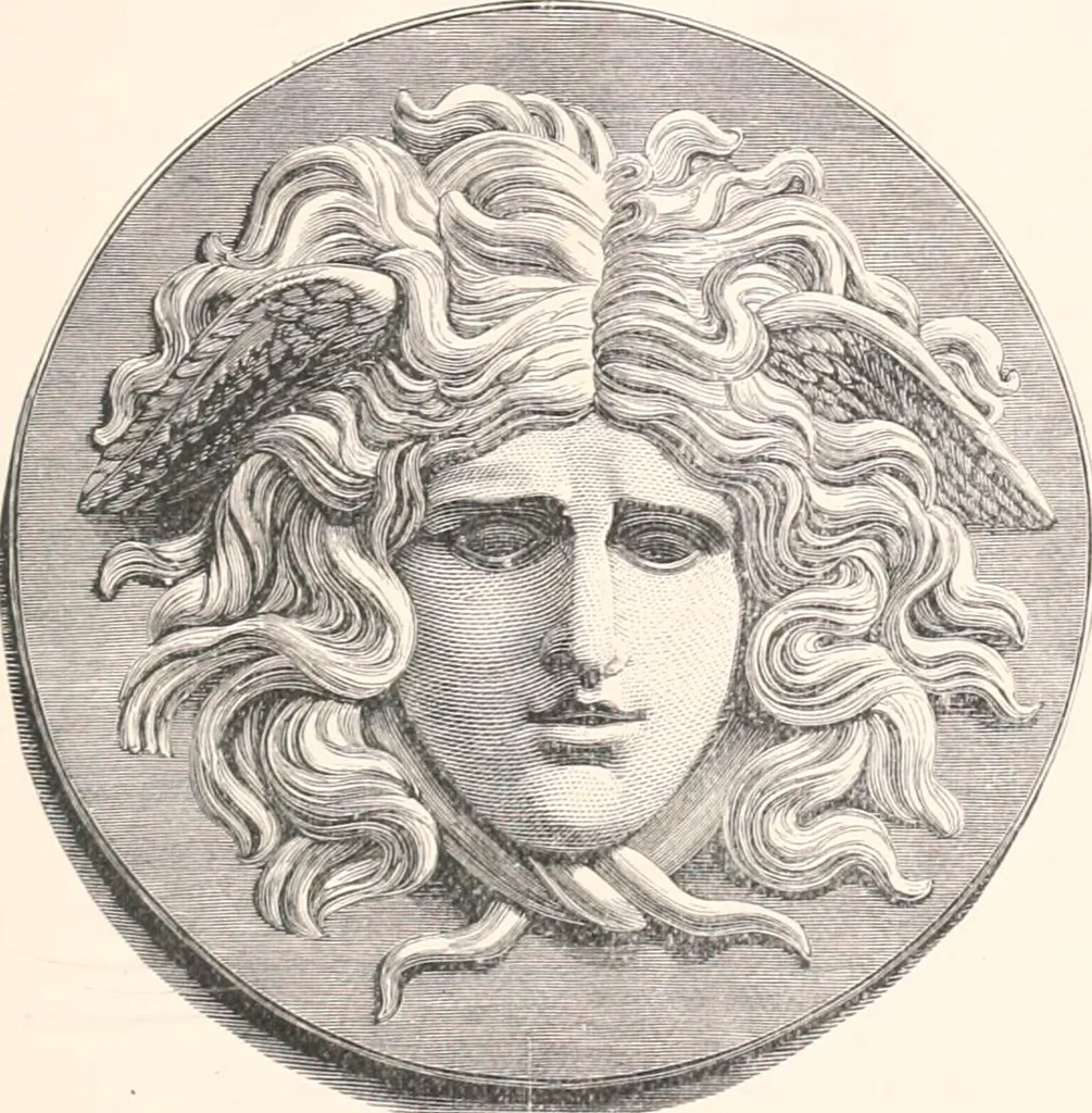 An illustration from A catalogue of a collection of plaques, medallions, vases, figures, &c., in coloured jasper and basalte :, 1901, leaf 34