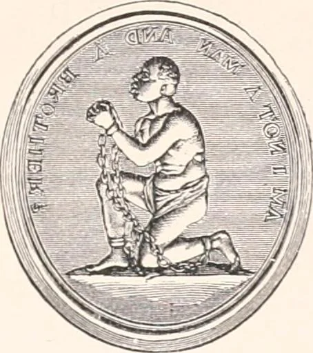 An illustration from A catalogue of a collection of plaques, medallions, vases, figures, &c., in coloured jasper and basalte :, 1901, leaf 42