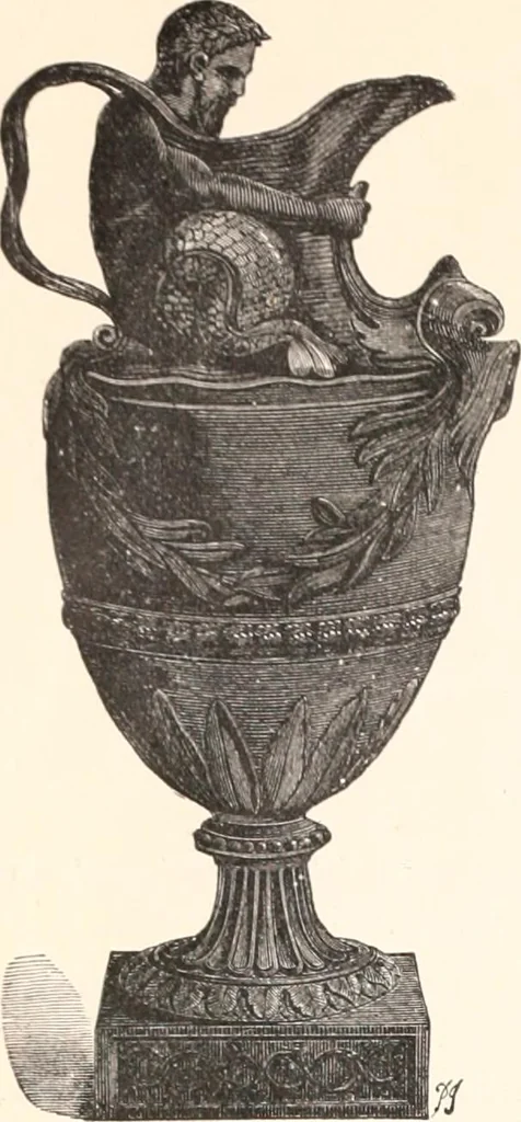 An illustration from A catalogue of a collection of plaques, medallions, vases, figures, &c., in coloured jasper and basalte :, 1901, leaf 47