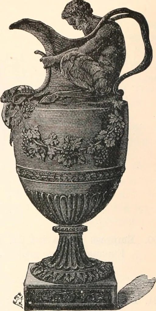 An illustration from A catalogue of a collection of plaques, medallions, vases, figures, &c., in coloured jasper and basalte :, 1901, leaf 47