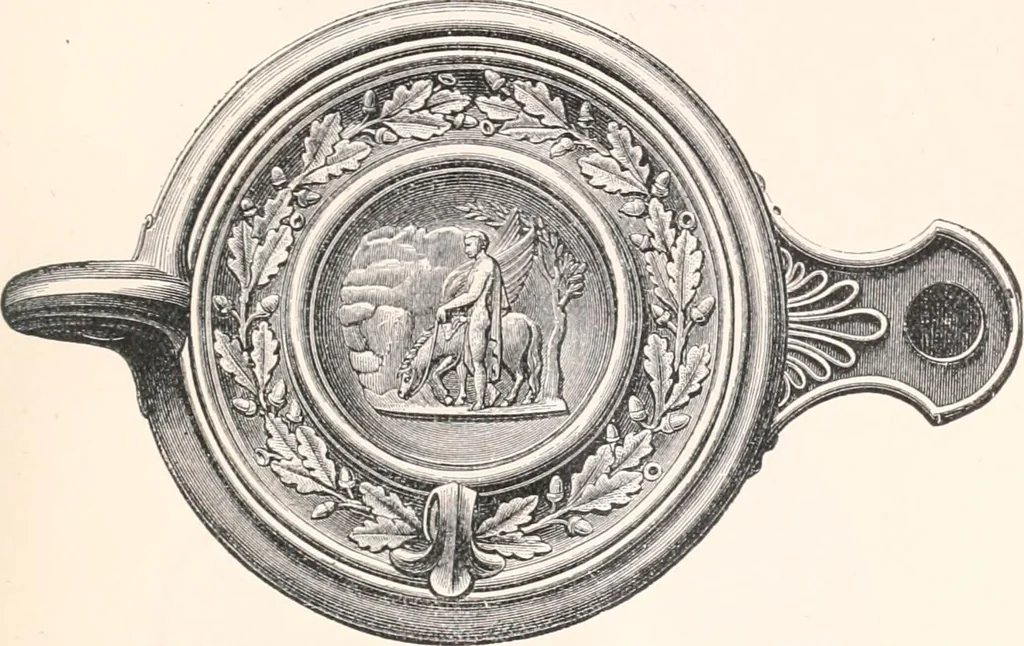 An illustration from A catalogue of a collection of plaques, medallions, vases, figures, &c., in coloured jasper and basalte :, 1901, leaf 60