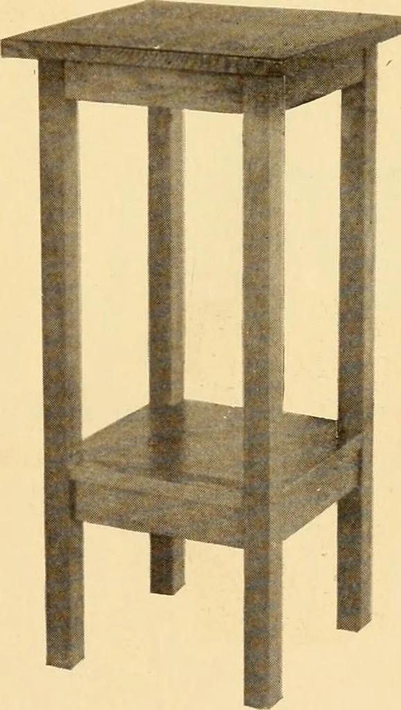 An illustration from Catalogue of Craftsman furniture made by Gustav Stickley at the Craftsman Workshops, Eastwood, N.Y., 1910, leaf 32