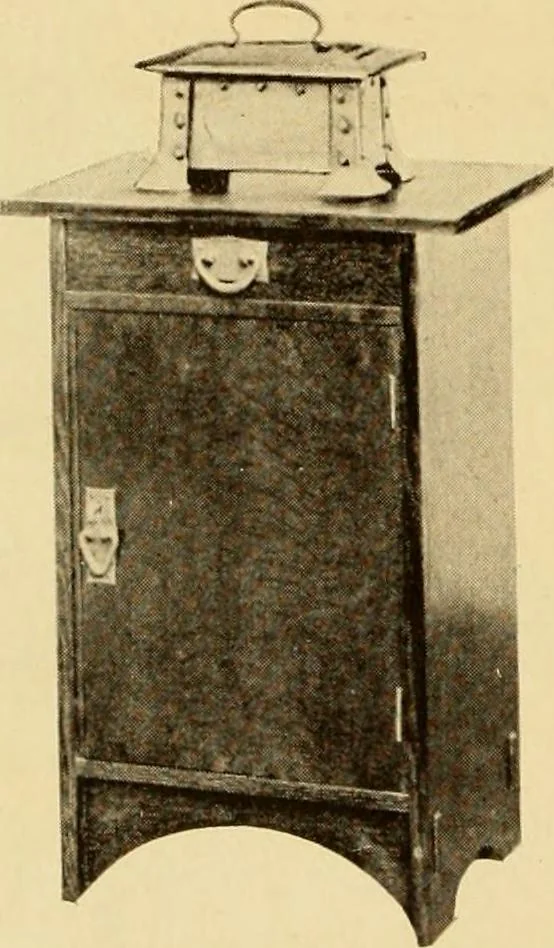 An illustration from Catalogue of Craftsman furniture made by Gustav Stickley at the Craftsman Workshops, Eastwood, N.Y., 1910, leaf 37