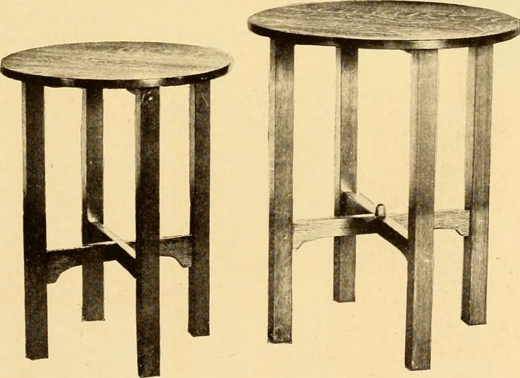 An illustration from Catalogue of Craftsman furniture made by Gustav Stickley at the Craftsman Workshops, Eastwood, N.Y., 1910, leaf 38