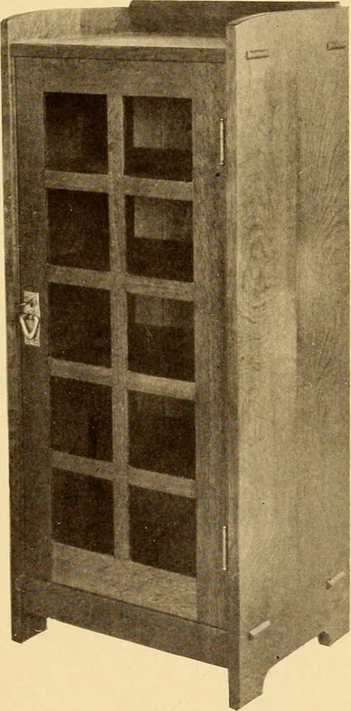 An illustration from Catalogue of Craftsman furniture made by Gustav Stickley at the Craftsman Workshops, Eastwood, N.Y., 1910, leaf 40