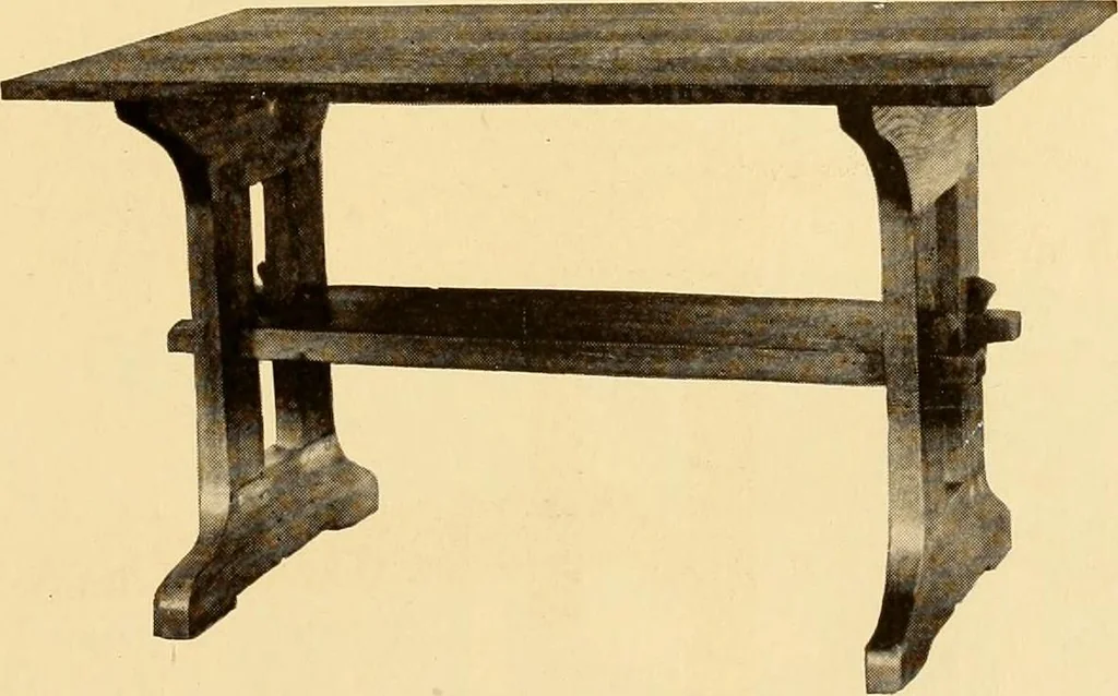 An illustration from Catalogue of Craftsman furniture made by Gustav Stickley at the Craftsman Workshops, Eastwood, N.Y., 1910, leaf 48