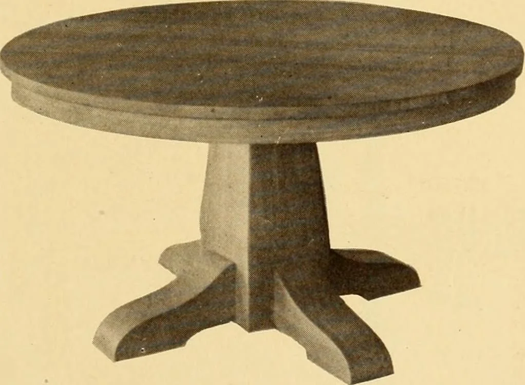 An illustration from Catalogue of Craftsman furniture made by Gustav Stickley at the Craftsman Workshops, Eastwood, N.Y., 1910, leaf 56