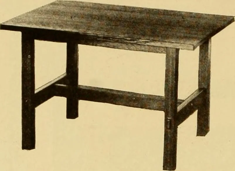 An illustration from Catalogue of Craftsman furniture made by Gustav Stickley at the Craftsman Workshops, Eastwood, N.Y., 1910, leaf 75