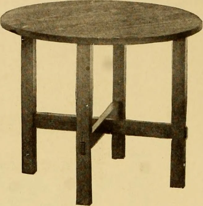 An illustration from Catalogue of Craftsman furniture made by Gustav Stickley at the Craftsman Workshops, Eastwood, N.Y., 1910, leaf 75