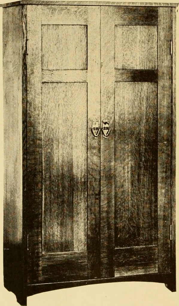An illustration from Catalogue of Craftsman furniture made by Gustav Stickley at the Craftsman Workshops, Eastwood, N.Y., 1910, leaf 75