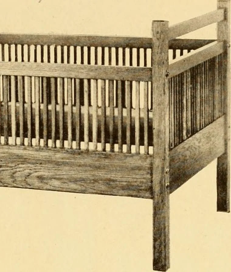 An illustration from Catalogue of Craftsman furniture made by Gustav Stickley at the Craftsman Workshops, Eastwood, N.Y., 1910, leaf 78