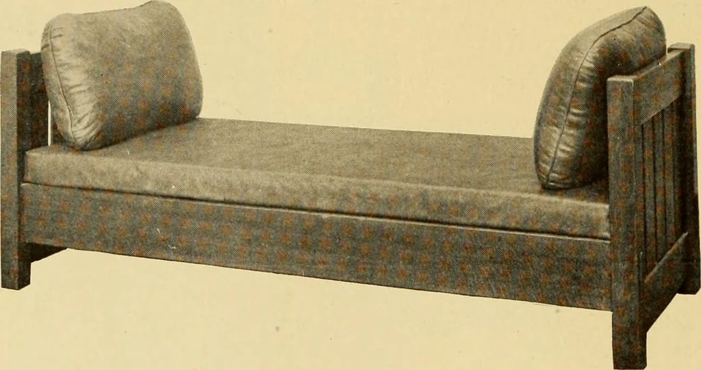 An illustration from Catalogue of Craftsman furniture made by Gustav Stickley at the Craftsman Workshops, Eastwood, N.Y., 1910, leaf 79