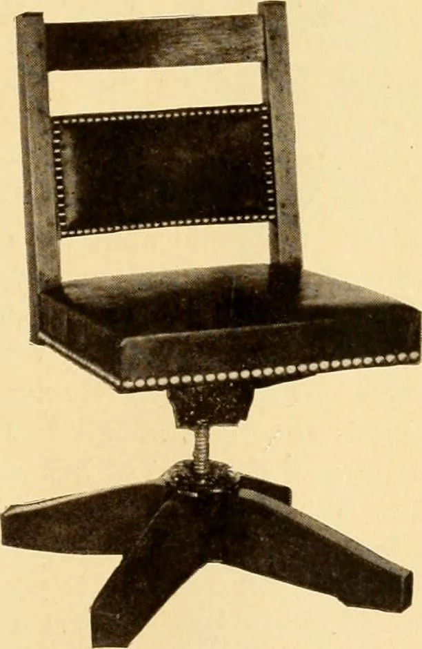 An illustration from Catalogue of Craftsman furniture made by Gustav Stickley at the Craftsman Workshops, Eastwood, N.Y., 1910, leaf 82