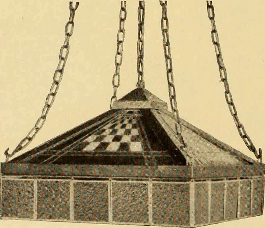 An illustration from Catalogue of Craftsman furniture made by Gustav Stickley at the Craftsman Workshops, Eastwood, N.Y., 1910, leaf 87