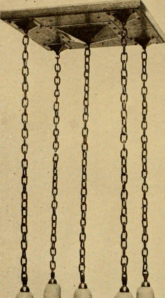 An illustration from Catalogue of Craftsman furniture made by Gustav Stickley at the Craftsman Workshops, Eastwood, N.Y., 1910, leaf 89