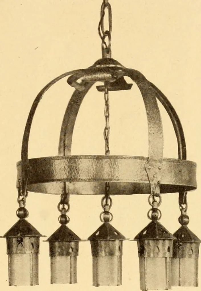 An illustration from Catalogue of Craftsman furniture made by Gustav Stickley at the Craftsman Workshops, Eastwood, N.Y., 1910, leaf 90