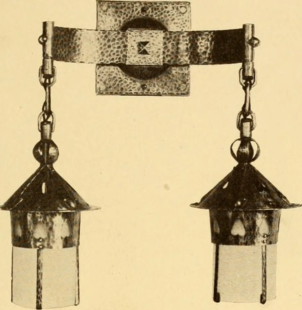 An illustration from Catalogue of Craftsman furniture made by Gustav Stickley at the Craftsman Workshops, Eastwood, N.Y., 1910, leaf 94