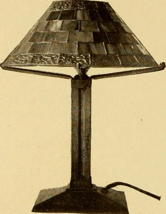 An illustration from Catalogue of Craftsman furniture made by Gustav Stickley at the Craftsman Workshops, Eastwood, N.Y., 1910, leaf 95