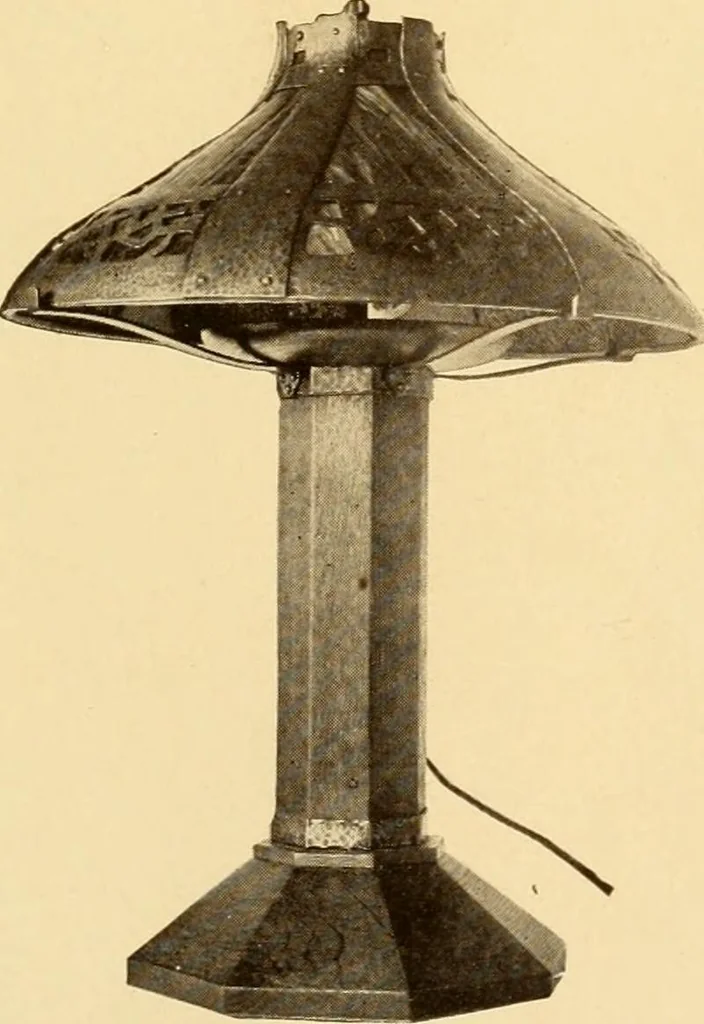 An illustration from Catalogue of Craftsman furniture made by Gustav Stickley at the Craftsman Workshops, Eastwood, N.Y., 1910, leaf 96