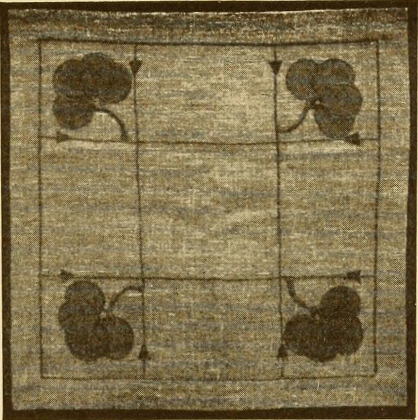 An illustration from Catalogue of craftsman furniture made by Gustav Stickley at The Craftsman Workshops, Eastwood, N.Y., 1909, leaf 106