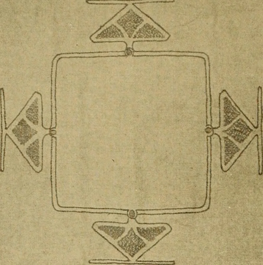 An illustration from Catalogue of craftsman furniture made by Gustav Stickley at The Craftsman Workshops, Eastwood, N.Y., 1909, leaf 107