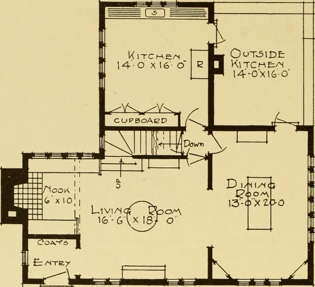 An illustration from Catalogue of craftsman furniture made by Gustav Stickley at The Craftsman Workshops, Eastwood, N.Y., 1909, leaf 115
