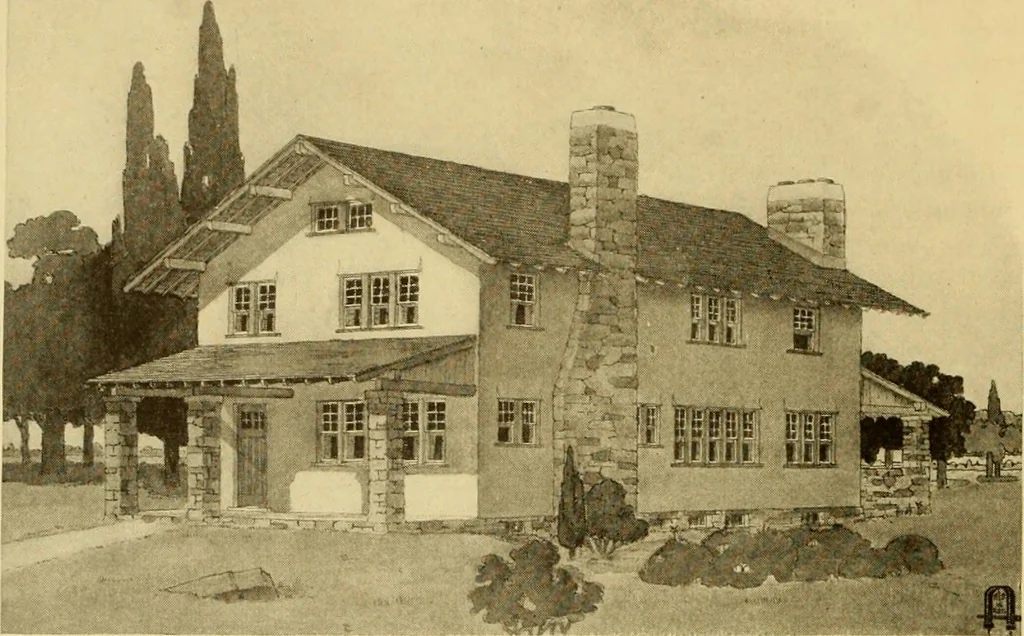 An illustration from Catalogue of craftsman furniture made by Gustav Stickley at The Craftsman Workshops, Eastwood, N.Y., 1909, leaf 119