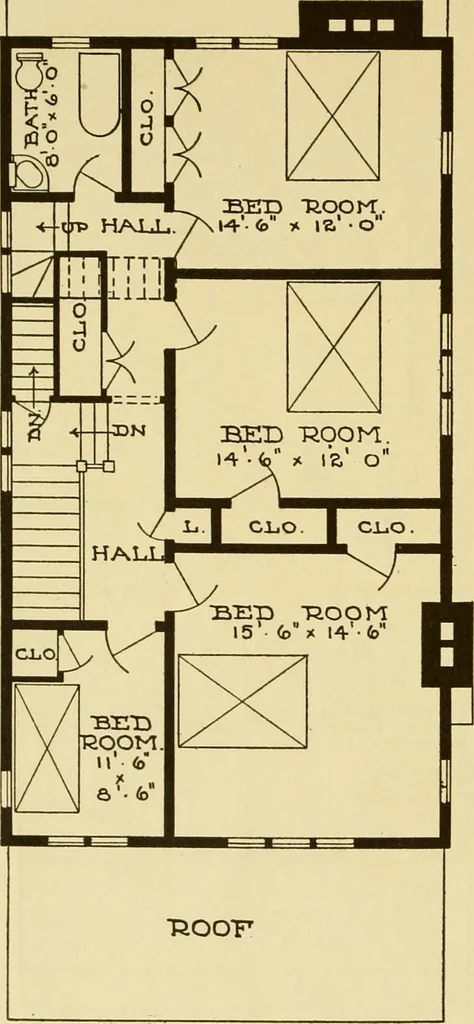 An illustration from Catalogue of craftsman furniture made by Gustav Stickley at The Craftsman Workshops, Eastwood, N.Y., 1909, leaf 121