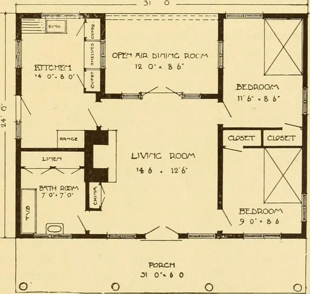 An illustration from Catalogue of craftsman furniture made by Gustav Stickley at The Craftsman Workshops, Eastwood, N.Y., 1909, leaf 122