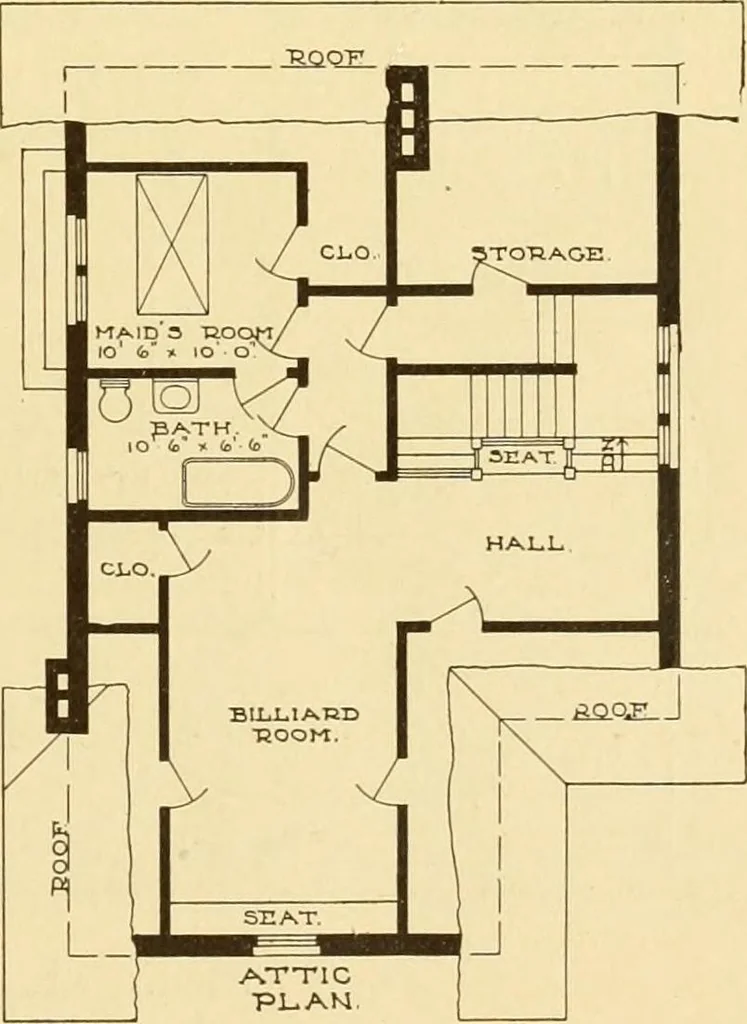 An illustration from Catalogue of craftsman furniture made by Gustav Stickley at The Craftsman Workshops, Eastwood, N.Y., 1909, leaf 124
