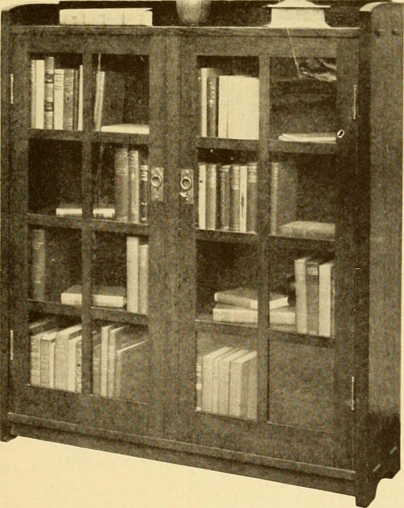 An illustration from Catalogue of craftsman furniture made by Gustav Stickley at The Craftsman Workshops, Eastwood, N.Y., 1909, leaf 26
