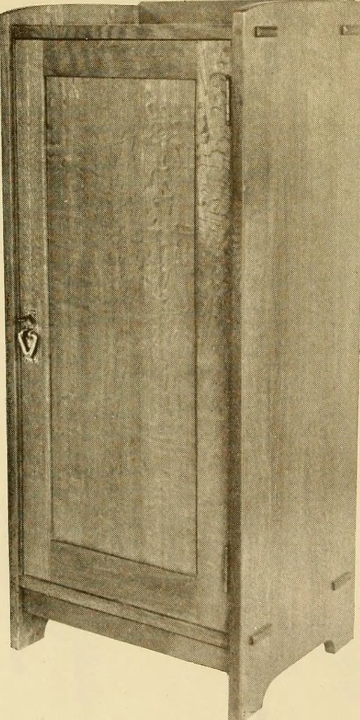 An illustration from Catalogue of craftsman furniture made by Gustav Stickley at The Craftsman Workshops, Eastwood, N.Y., 1909, leaf 47