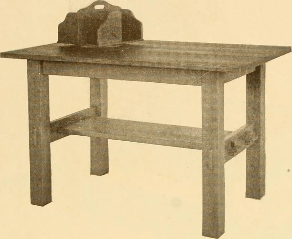 An illustration from Catalogue of craftsman furniture made by Gustav Stickley at The Craftsman Workshops, Eastwood, N.Y., 1909, leaf 56