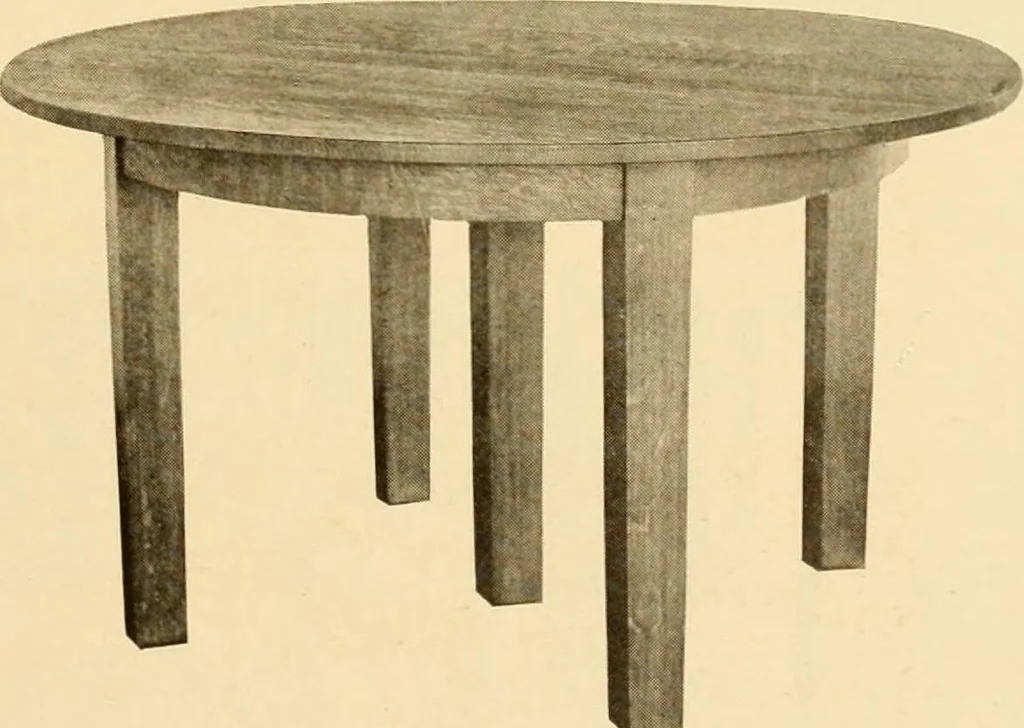 An illustration from Catalogue of craftsman furniture made by Gustav Stickley at The Craftsman Workshops, Eastwood, N.Y., 1909, leaf 66
