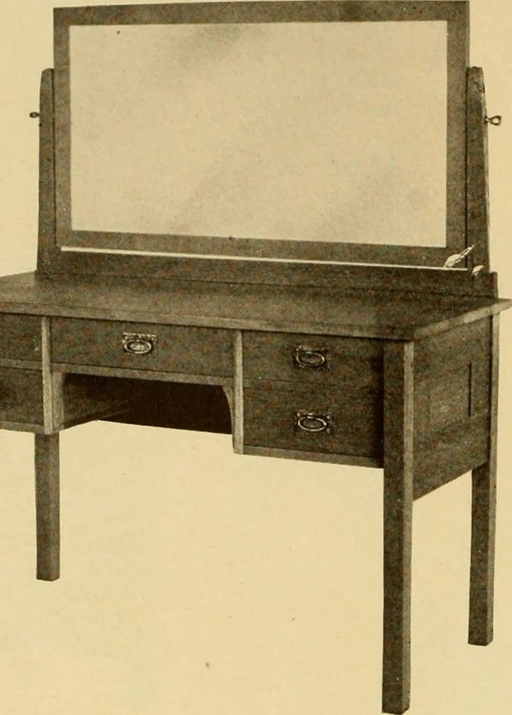An illustration from Catalogue of craftsman furniture made by Gustav Stickley at The Craftsman Workshops, Eastwood, N.Y., 1909, leaf 73