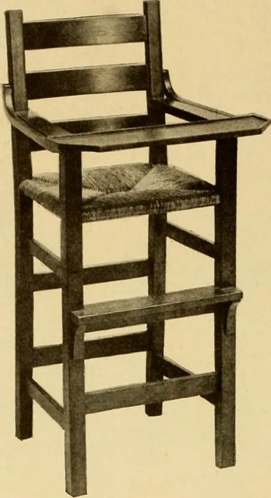 An illustration from Catalogue of craftsman furniture made by Gustav Stickley at The Craftsman Workshops, Eastwood, N.Y., 1909, leaf 81