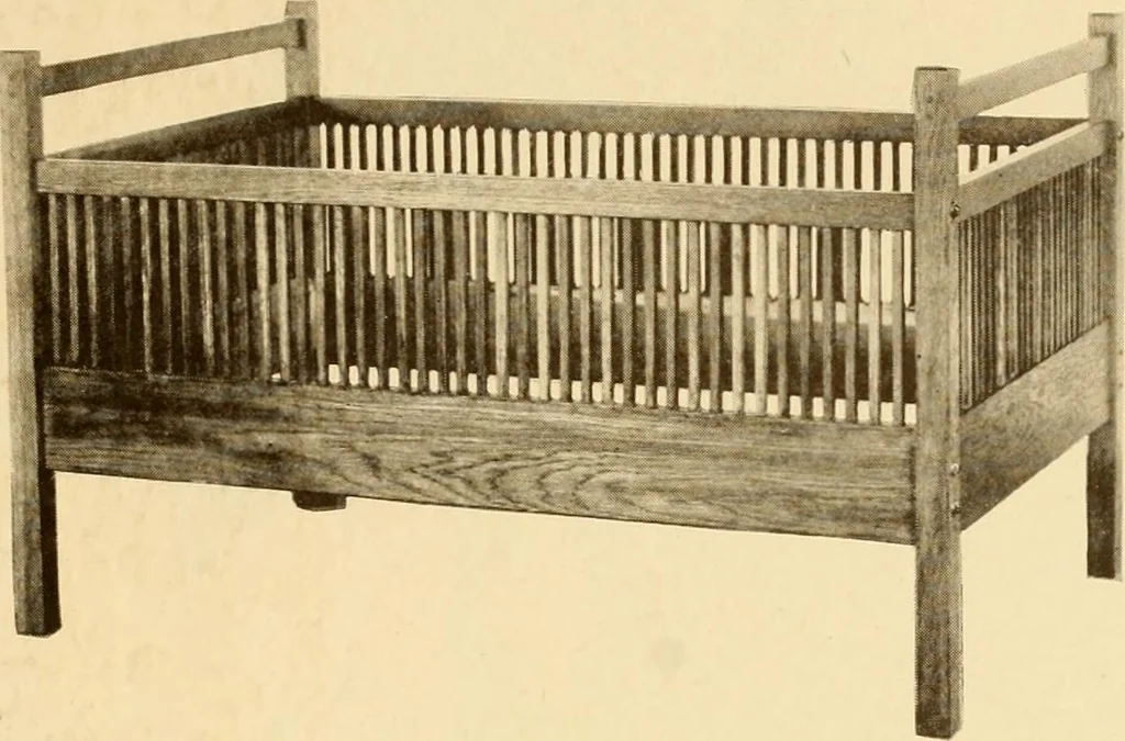 An illustration from Catalogue of craftsman furniture made by Gustav Stickley at The Craftsman Workshops, Eastwood, N.Y., 1909, leaf 82