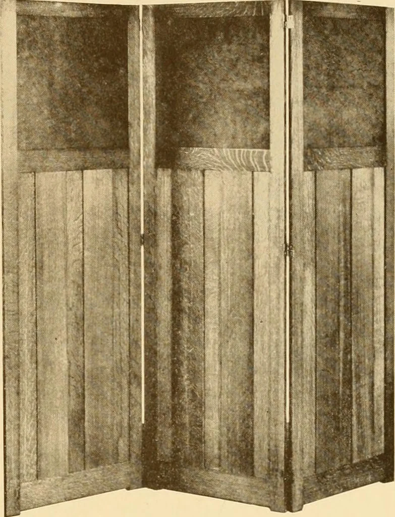 An illustration from Catalogue of craftsman furniture made by Gustav Stickley at The Craftsman Workshops, Eastwood, N.Y., 1909, leaf 84