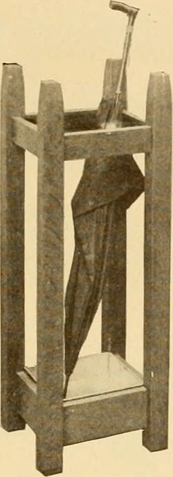 An illustration from Catalogue of craftsman furniture made by Gustav Stickley at The Craftsman Workshops, Eastwood, N.Y., 1909, leaf 86