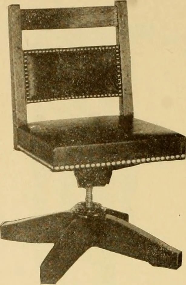 An illustration from Catalogue of craftsman furniture made by Gustav Stickley at The Craftsman Workshops, Eastwood, N.Y., 1909, leaf 87