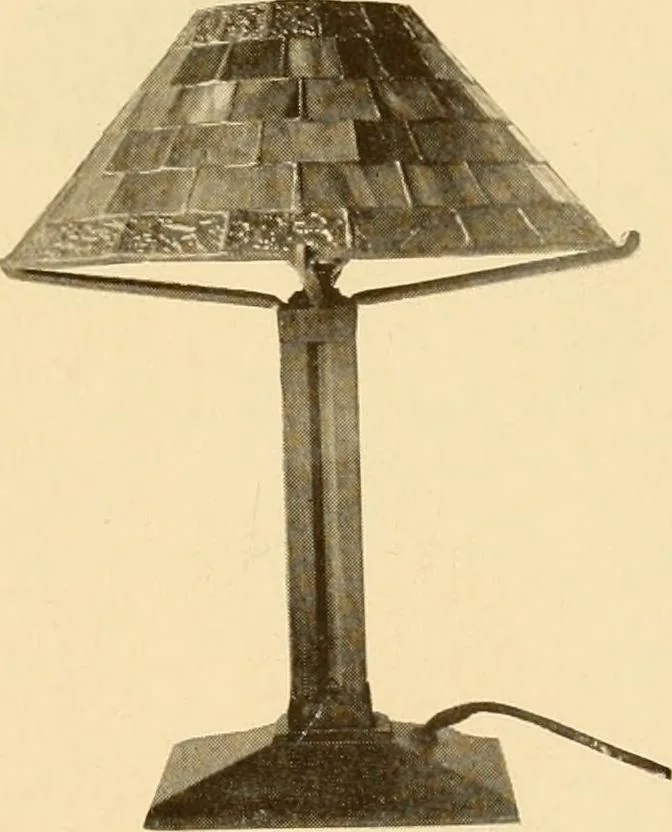 An illustration from Catalogue of craftsman furniture made by Gustav Stickley at The Craftsman Workshops, Eastwood, N.Y., 1909, leaf 92