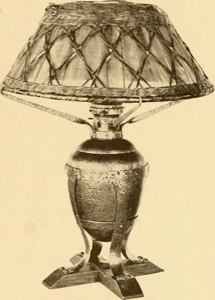 An illustration from Catalogue of craftsman furniture made by Gustav Stickley at The Craftsman Workshops, Eastwood, N.Y., 1909, leaf 94